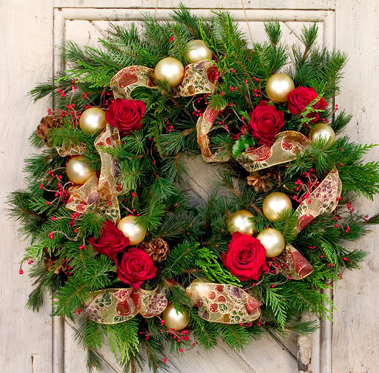 Festive Holiday Wreaths