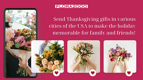 Send Thanksgiving Gifts To Family And Friends In Various USA Cities To Make The Occasion Special